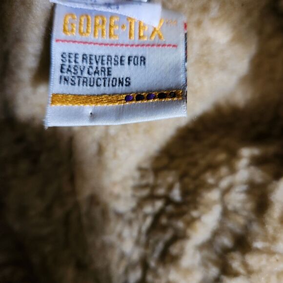 Vintage Columbia Trapper Hat Gore-Tex Cap Green Sherpa Lined Ear Flaps Size S/M - Picture 14 of 14